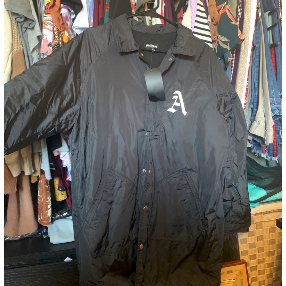 Longline Windbreaker